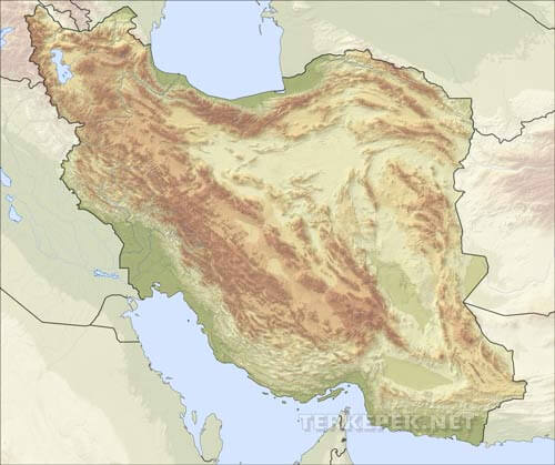 Irán felszíne